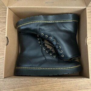 Dr. Martens Zavala Black Lace Up Boots
